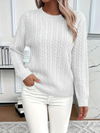 Tahlira – Stilfuld Casual Striktrøje