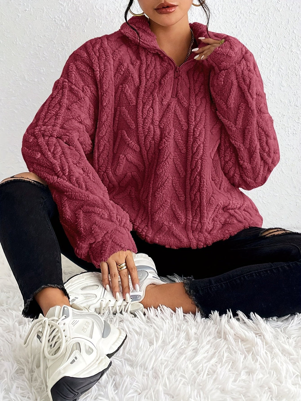 Laluna® | Elegant fleecetrøje