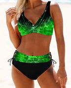 Eva - Munter farverig bikini