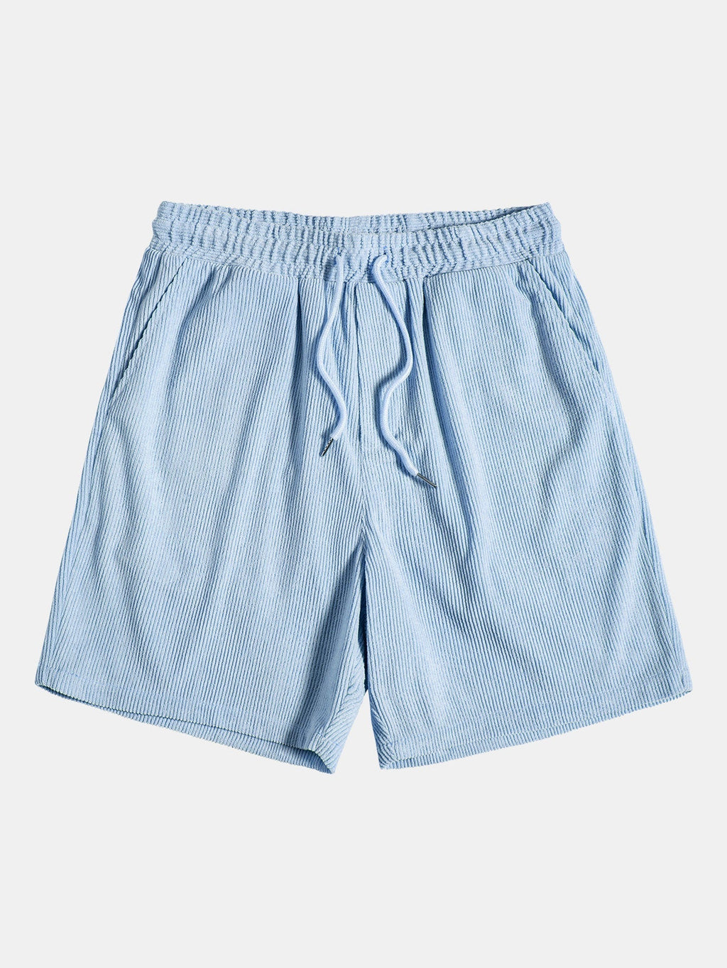 Kortærmet fløjlsbluse og shorts