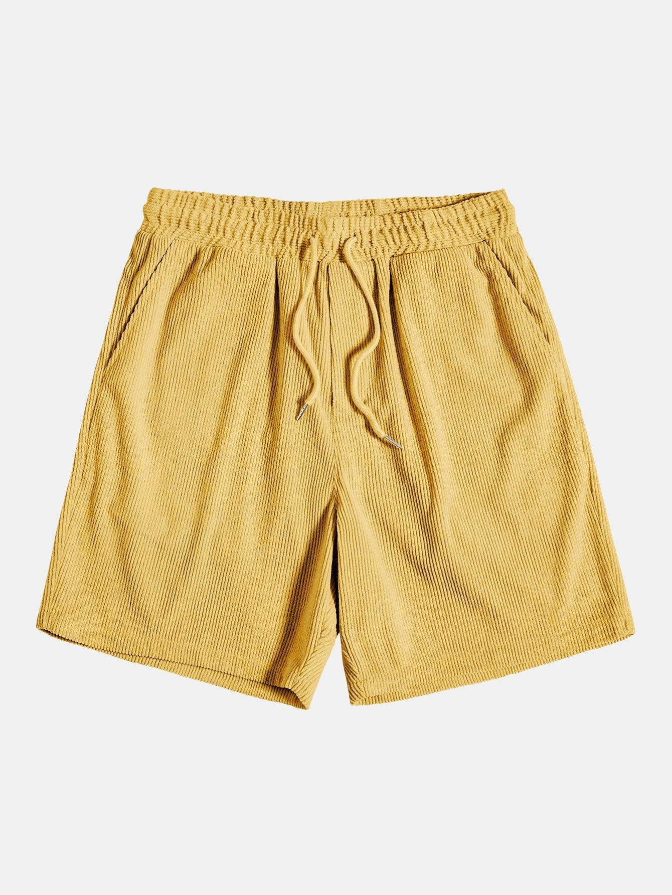 Kortærmet fløjlsbluse og shorts