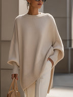 Femke | Oversized lang moderigtig trøje