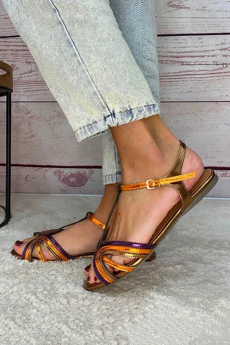 Viviana | Sandaler i Middelhavsfarver