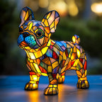 Lysende hund - Håndlavet lampe, der får hjerter til at stråle