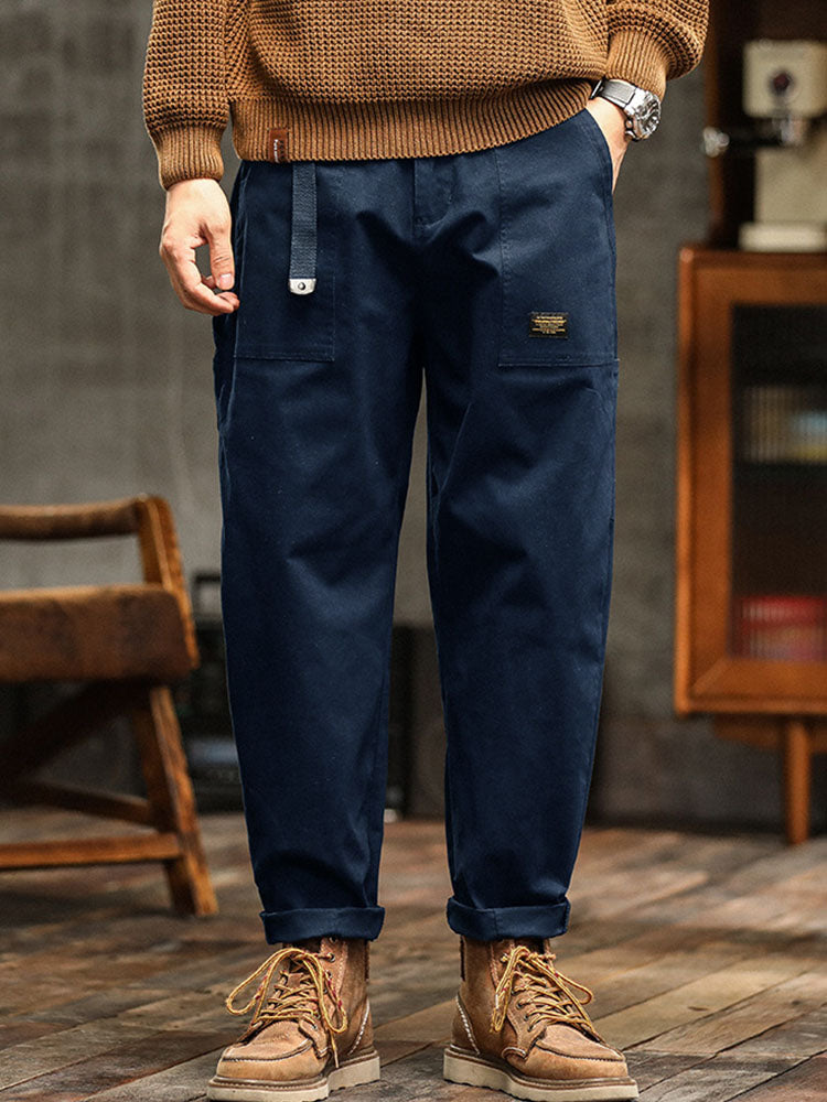Herre Vintage-inspirerede Casual Bukser