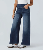 Sanne | Komfortable højtaljede jeans