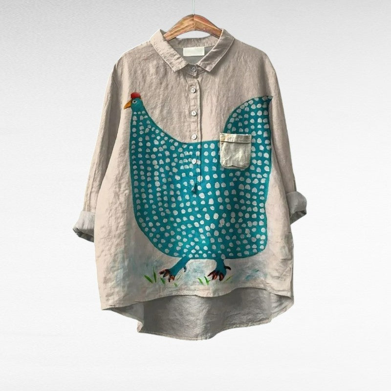 Laluna® | Trendy vintagebluse