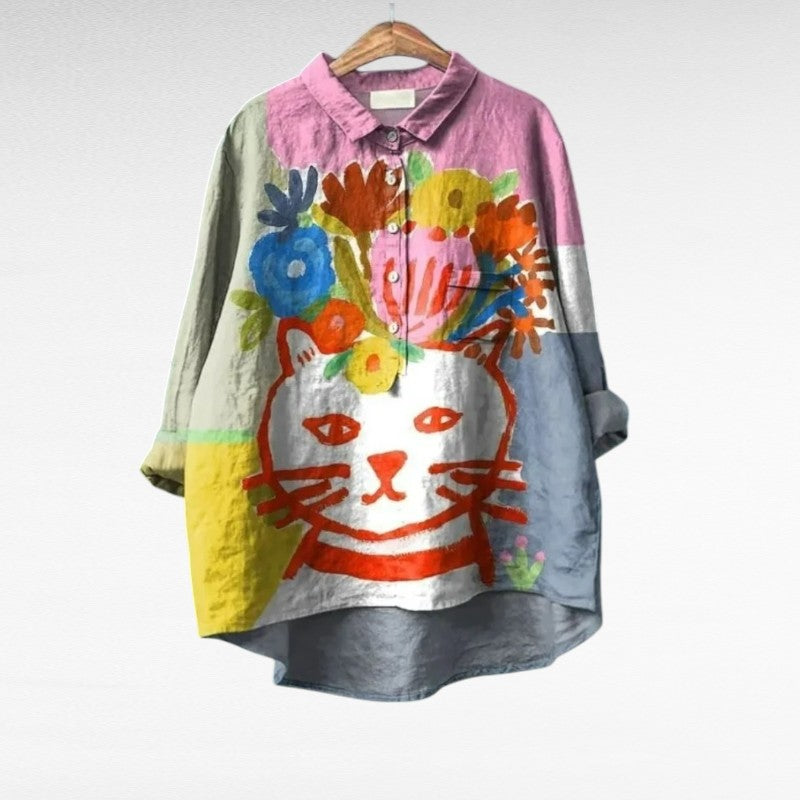 Laluna® | Trendy vintagebluse