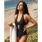 Sabine | Højtaljet Tummy Control-bikini i 2-i-1-design