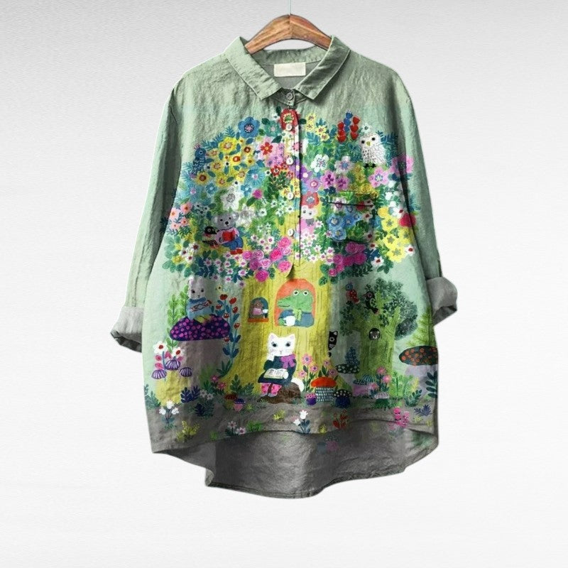 Laluna® | Trendy vintagebluse