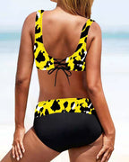 Eva - Munter farverig bikini