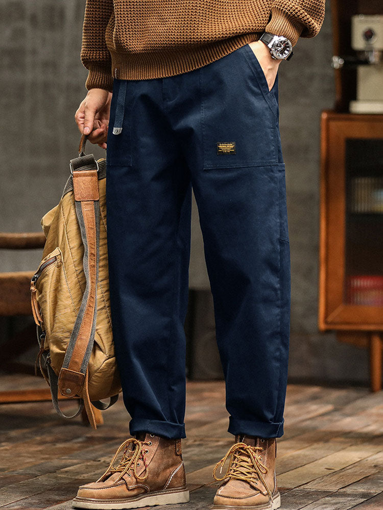 Herre Vintage-inspirerede Casual Bukser