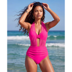 Sabine | Højtaljet Tummy Control-bikini i 2-i-1-design