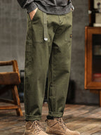 Herre Vintage-inspirerede Casual Bukser