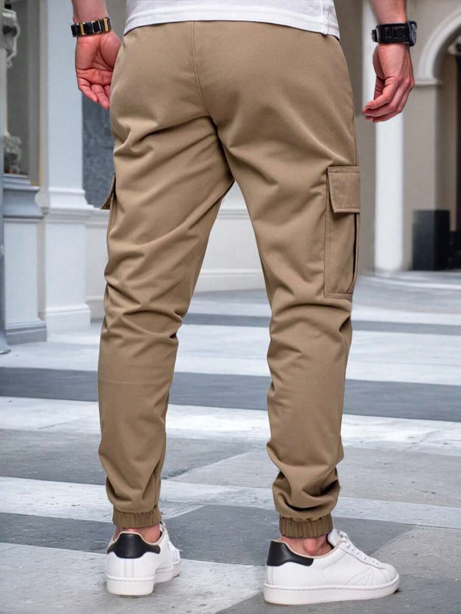 Laluna® | Løse Cargo Joggingbukser med Lommer