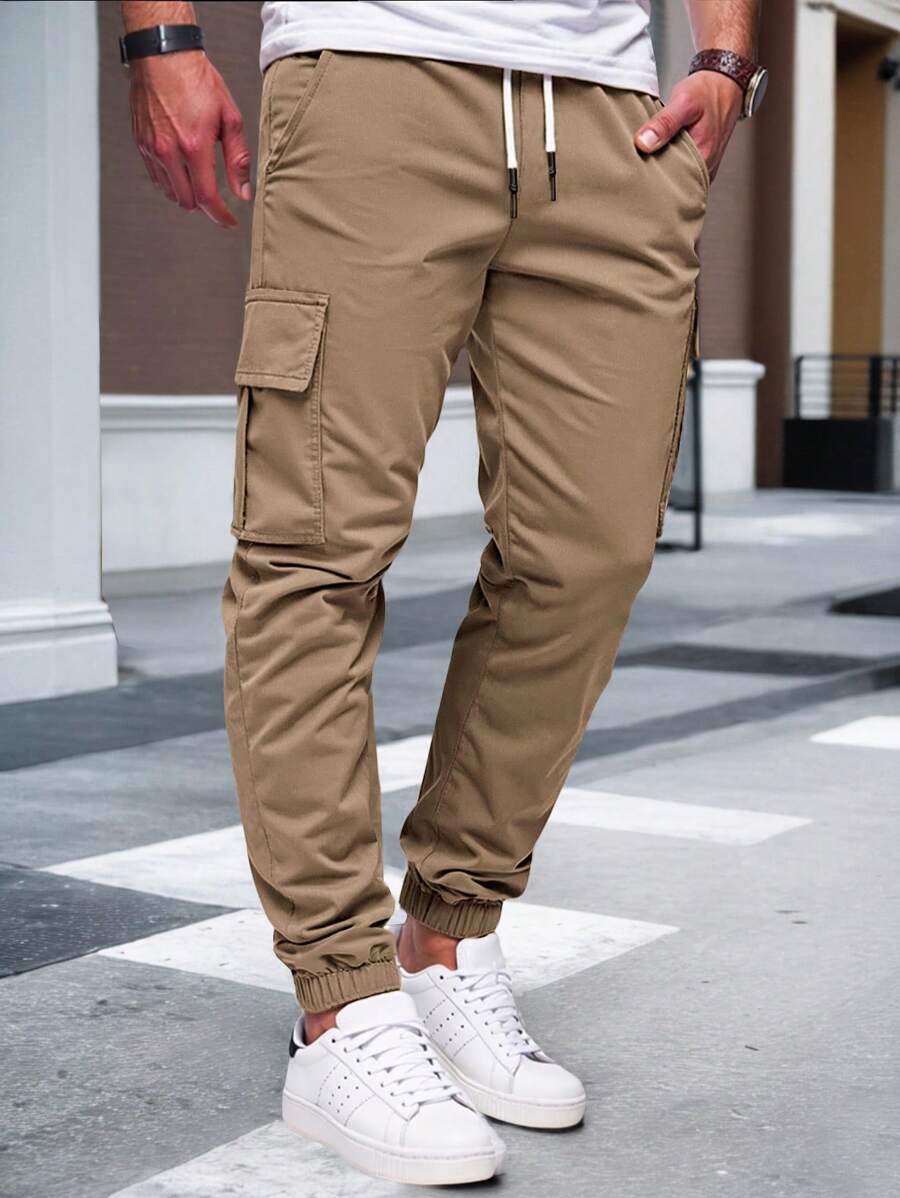 Laluna® | Løse Cargo Joggingbukser med Lommer