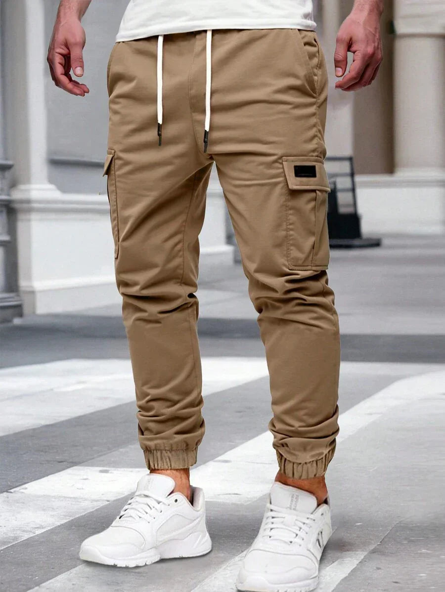 Laluna® | Løse Cargo Joggingbukser med Lommer