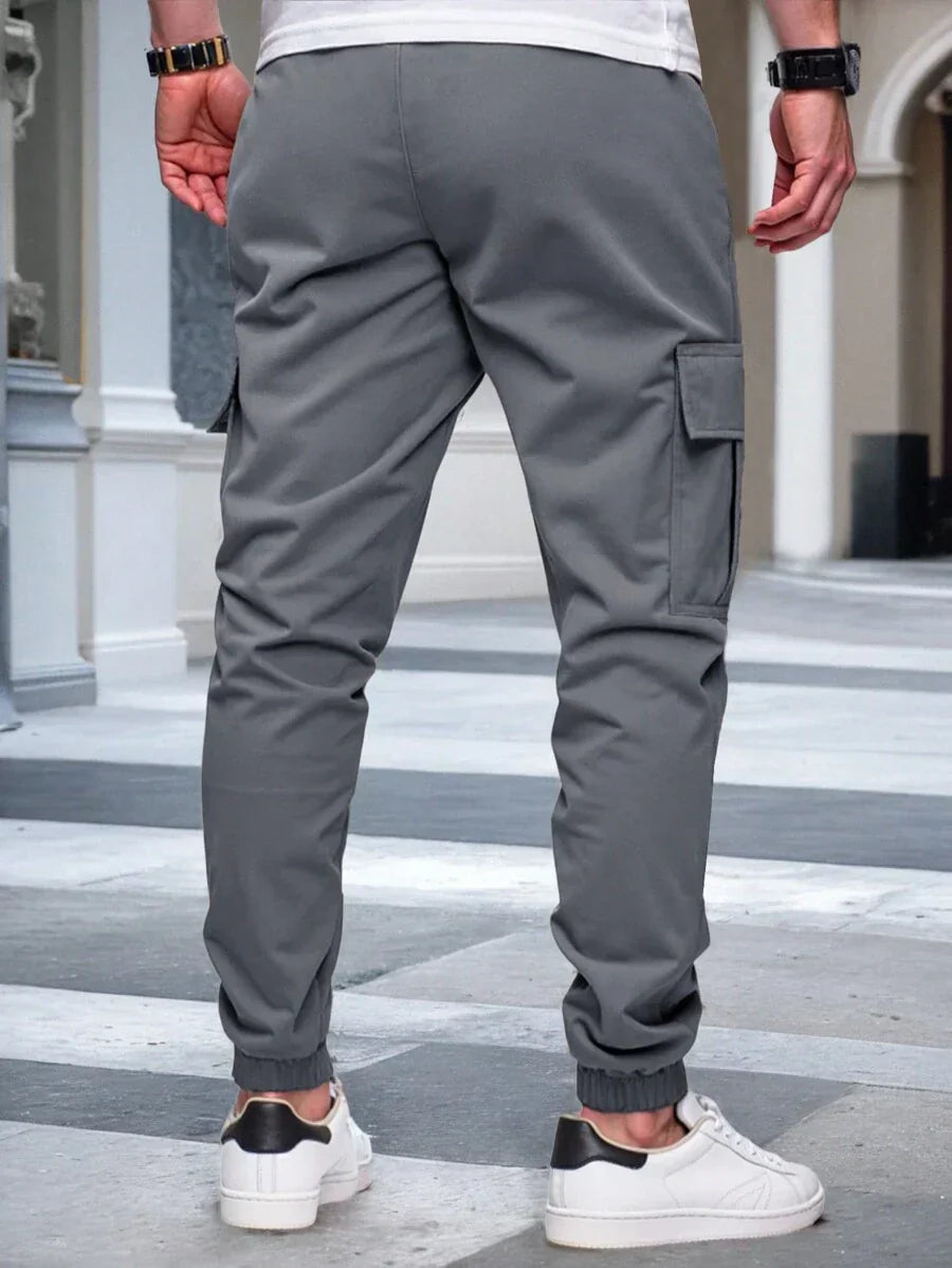 Laluna® | Løse Cargo Joggingbukser med Lommer