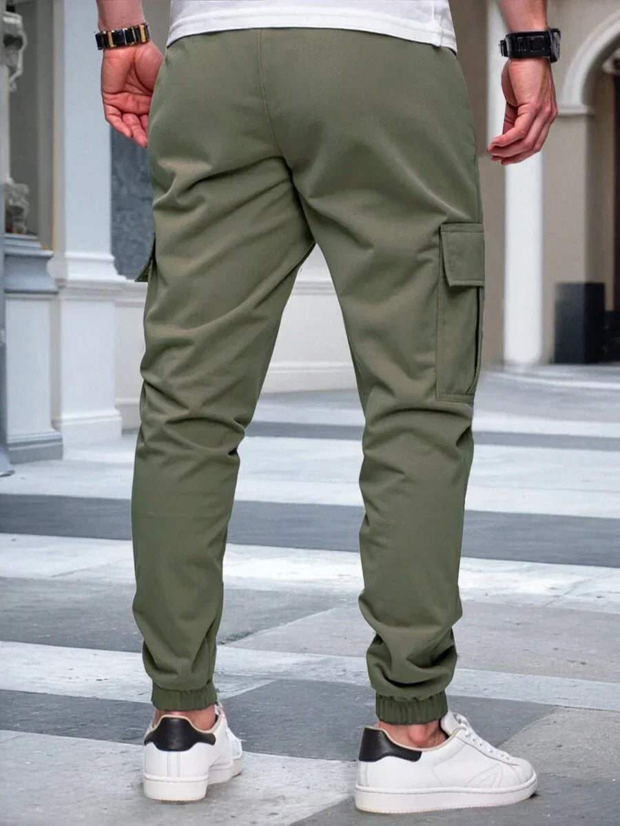 Laluna® | Løse Cargo Joggingbukser med Lommer