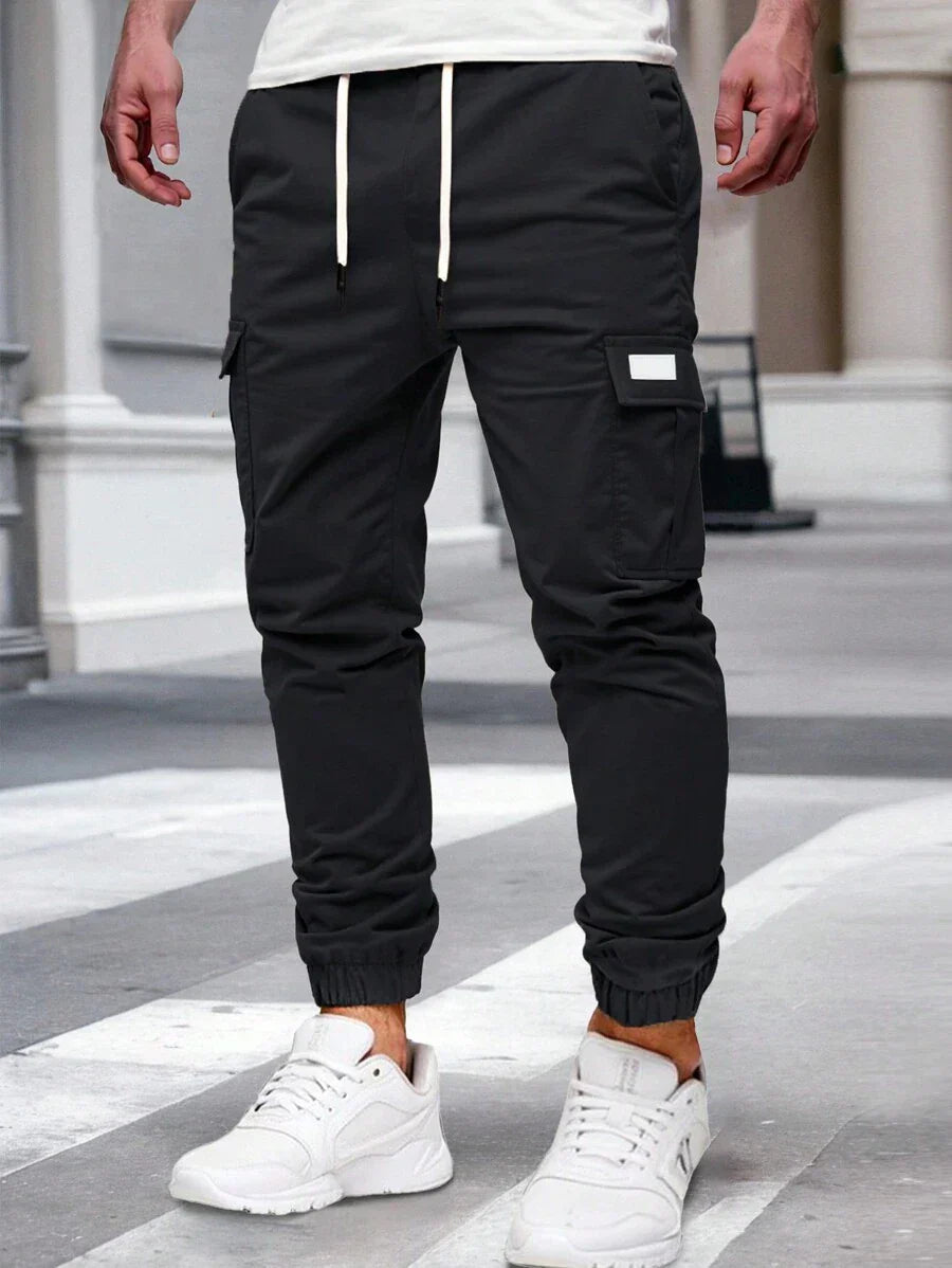 Laluna® | Løse Cargo Joggingbukser med Lommer