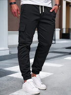 Laluna® | Løse Cargo Joggingbukser med Lommer