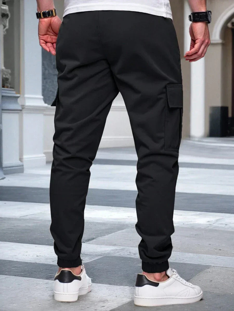 Laluna® | Løse Cargo Joggingbukser med Lommer