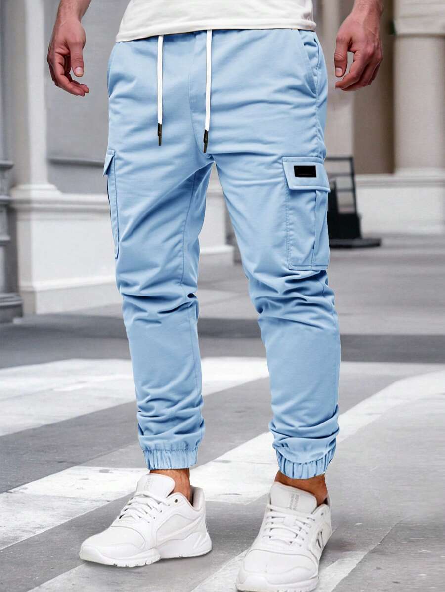 Laluna® | Løse Cargo Joggingbukser med Lommer