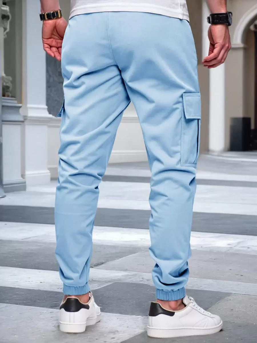 Laluna® | Løse Cargo Joggingbukser med Lommer