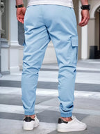 Laluna® | Løse Cargo Joggingbukser med Lommer