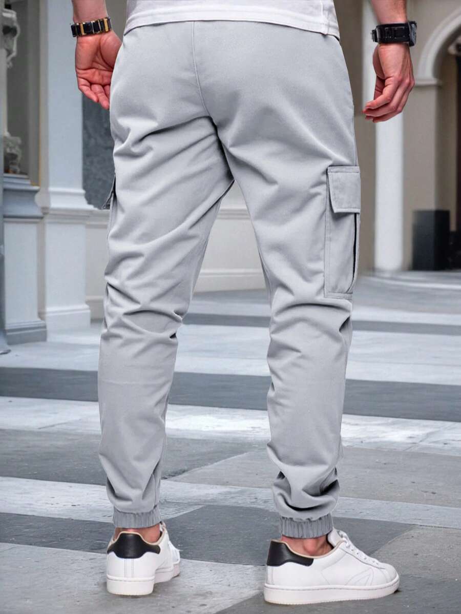 Laluna® | Løse Cargo Joggingbukser med Lommer