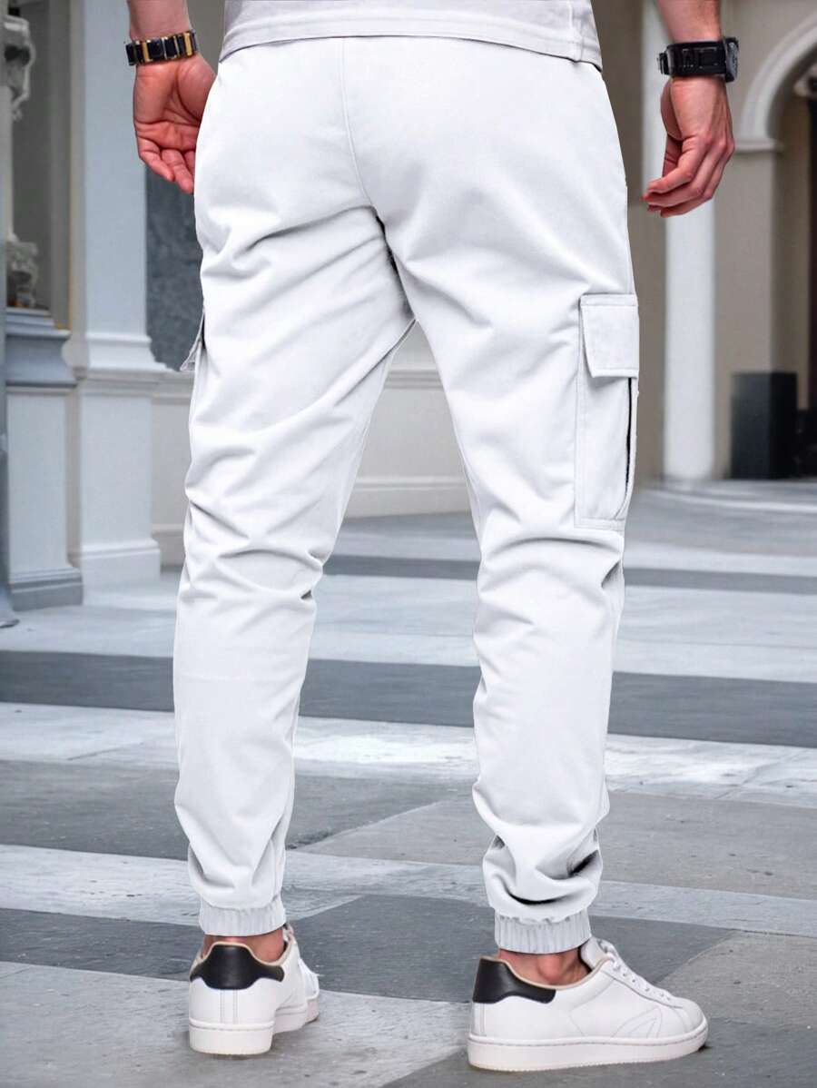 Laluna® | Løse Cargo Joggingbukser med Lommer