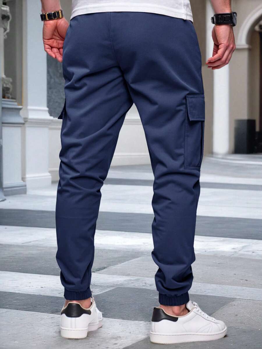 Laluna® | Løse Cargo Joggingbukser med Lommer