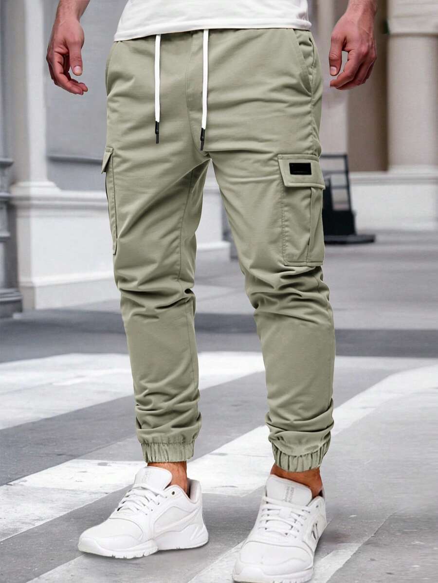 Laluna® | Løse Cargo Joggingbukser med Lommer