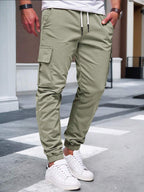Laluna® | Løse Cargo Joggingbukser med Lommer