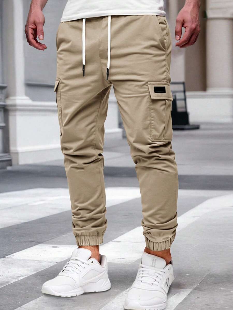 Laluna® | Løse Cargo Joggingbukser med Lommer
