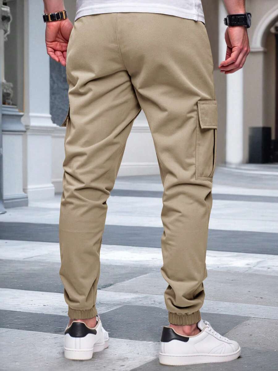 Laluna® | Løse Cargo Joggingbukser med Lommer