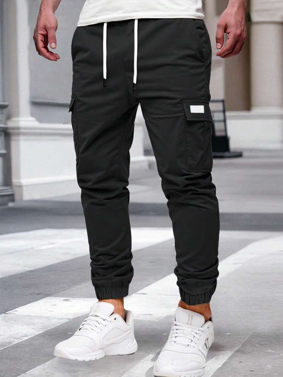 Laluna® | Løse Cargo Joggingbukser med Lommer