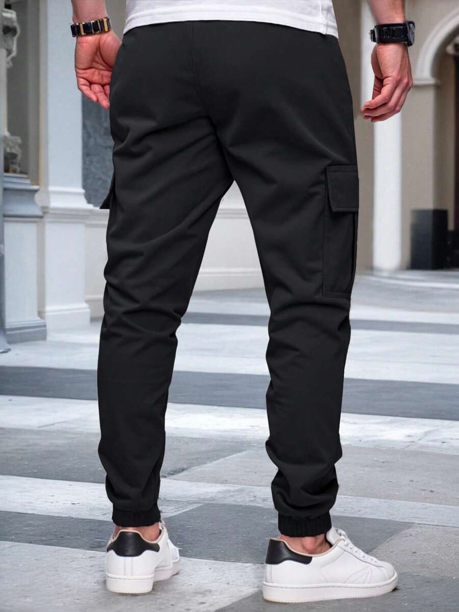 Laluna® | Løse Cargo Joggingbukser med Lommer