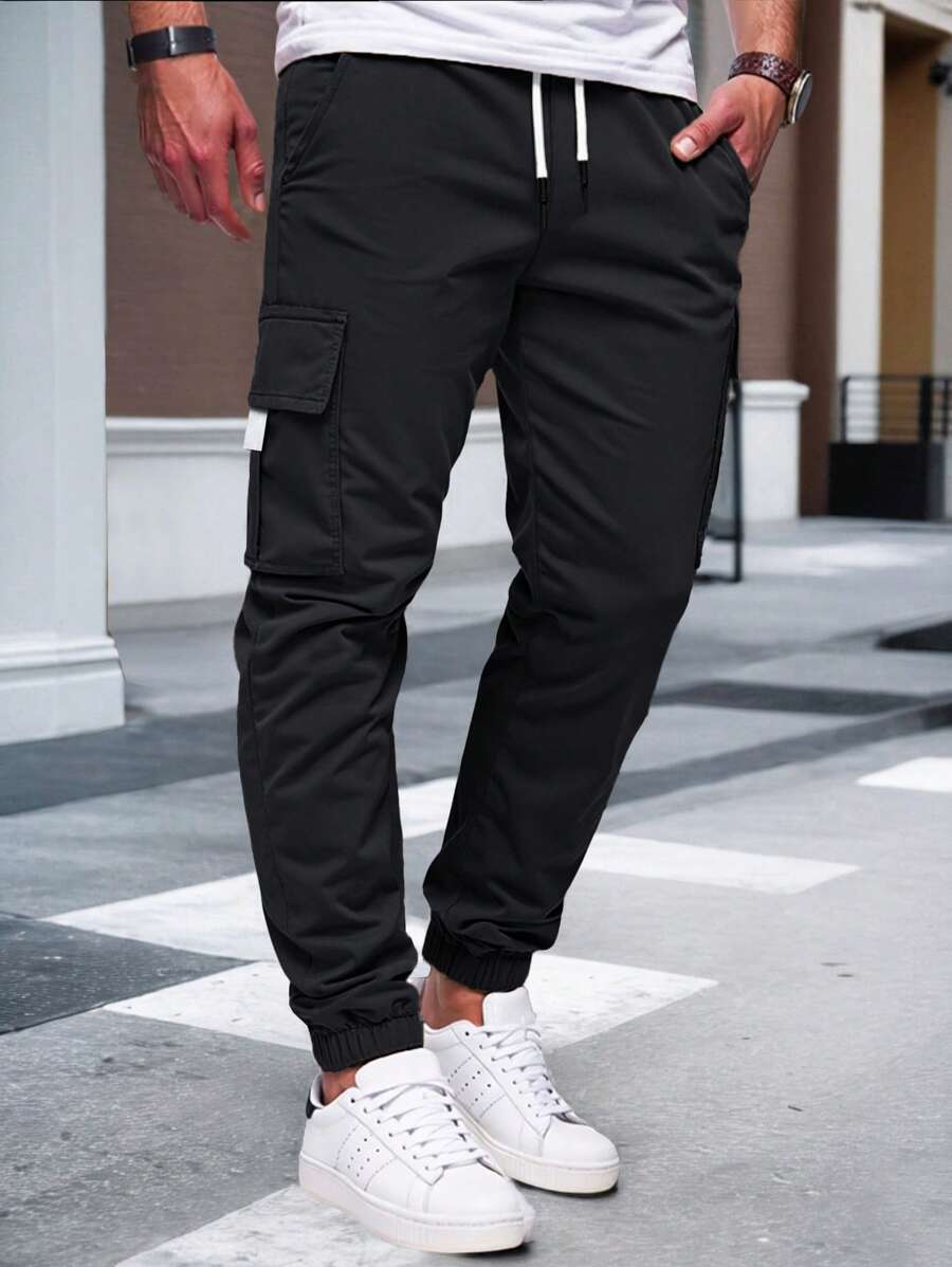 Laluna® | Løse Cargo Joggingbukser med Lommer