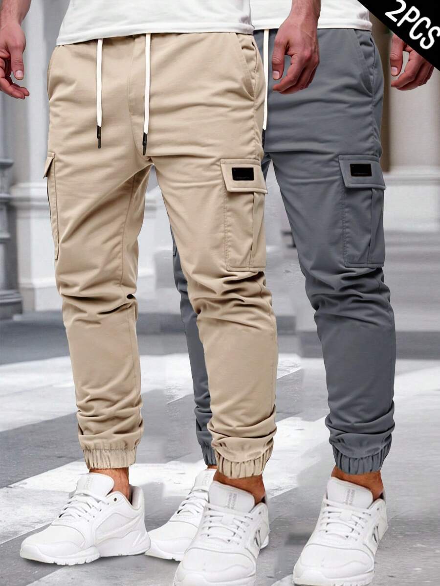 Laluna® | Løse Cargo Joggingbukser med Lommer
