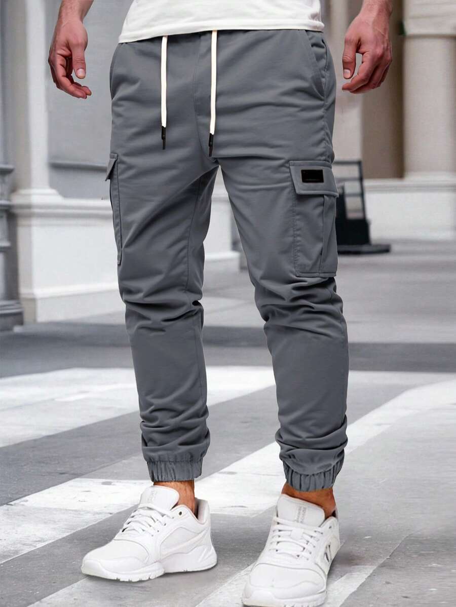 Laluna® | Løse Cargo Joggingbukser med Lommer