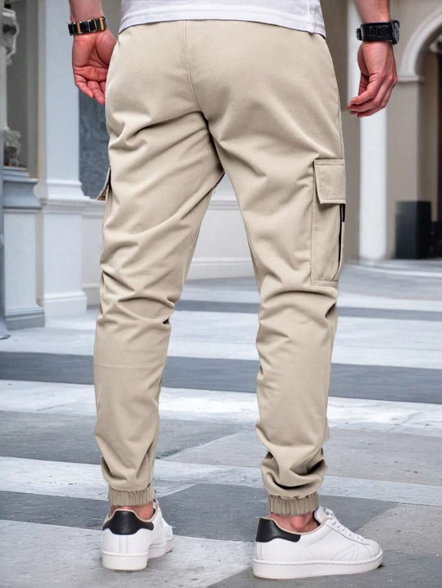 Laluna® | Løse Cargo Joggingbukser med Lommer