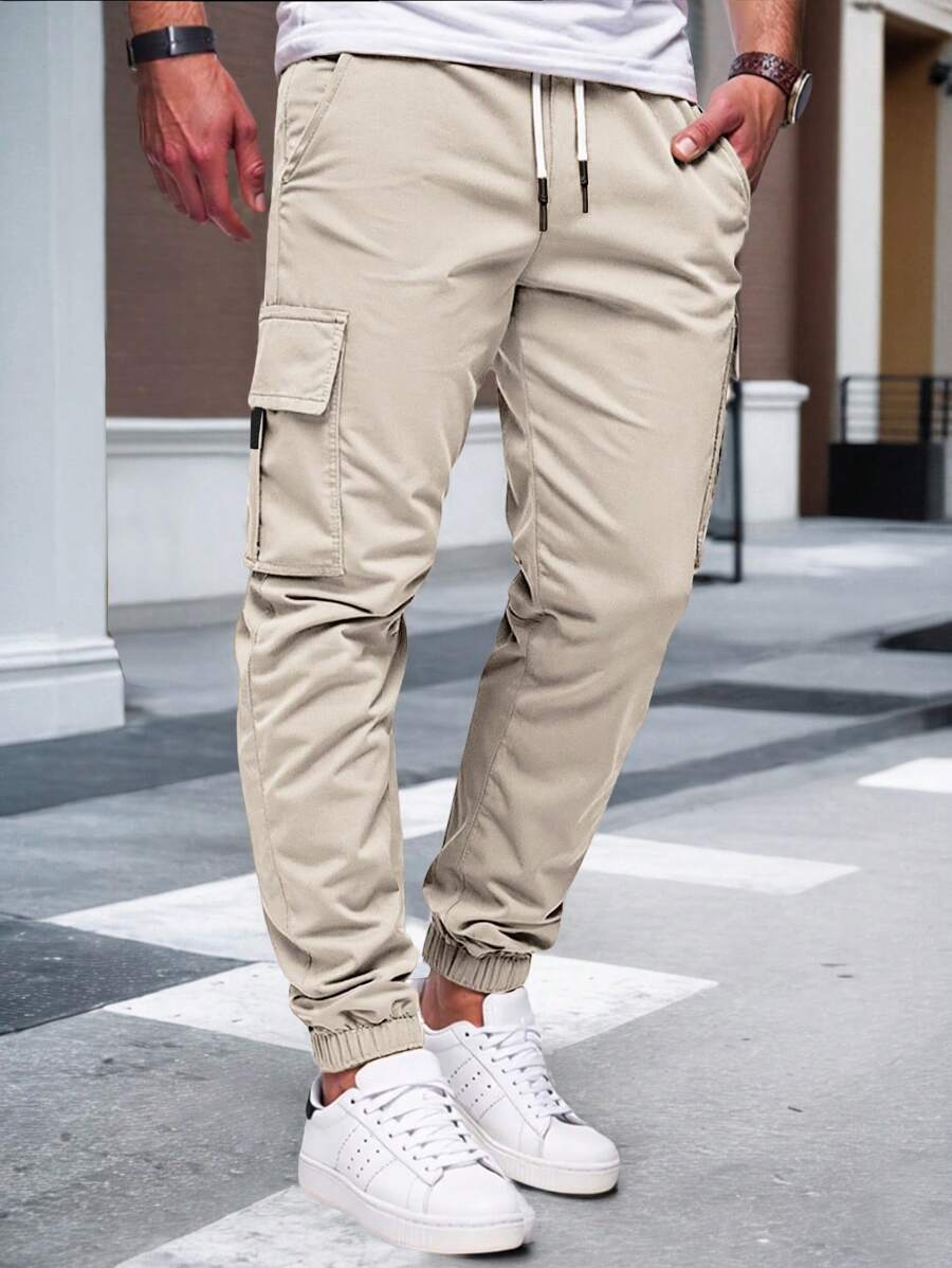 Laluna® | Løse Cargo Joggingbukser med Lommer
