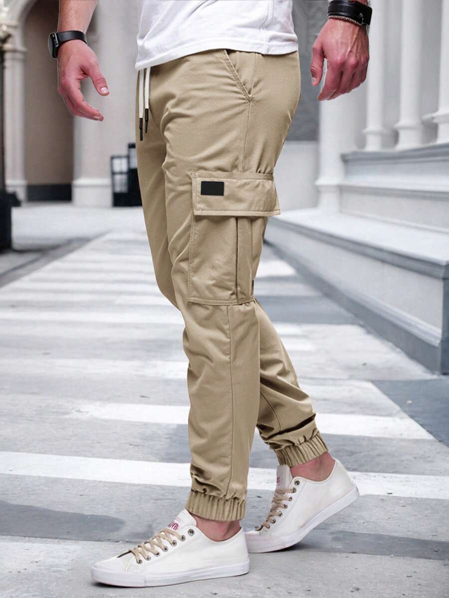 Laluna® | Løse Cargo Joggingbukser med Lommer