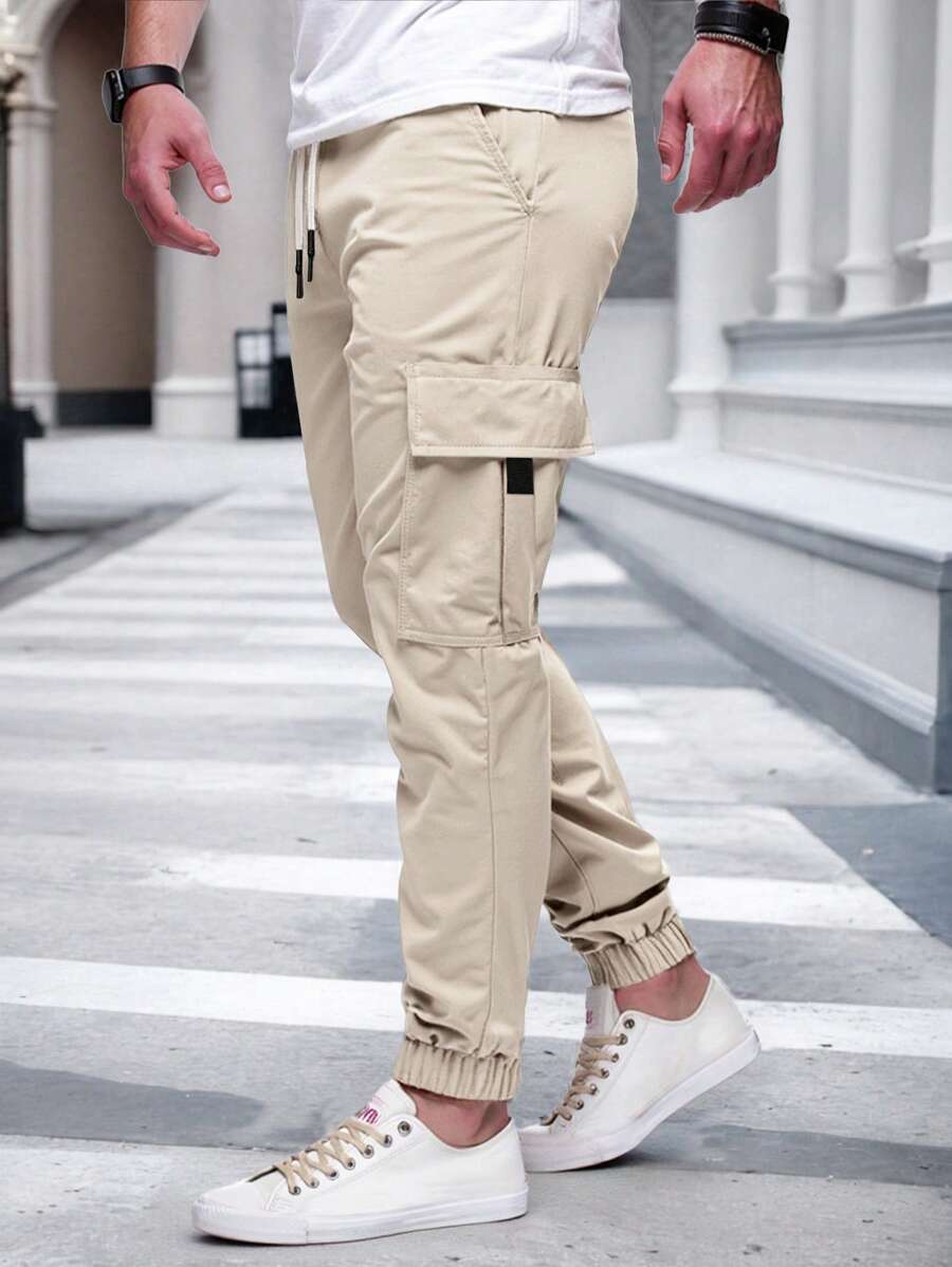 Laluna® | Løse Cargo Joggingbukser med Lommer