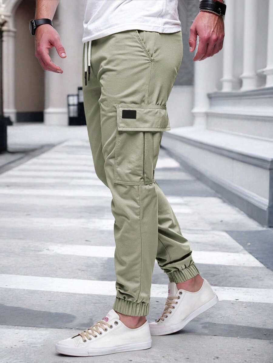 Laluna® | Løse Cargo Joggingbukser med Lommer