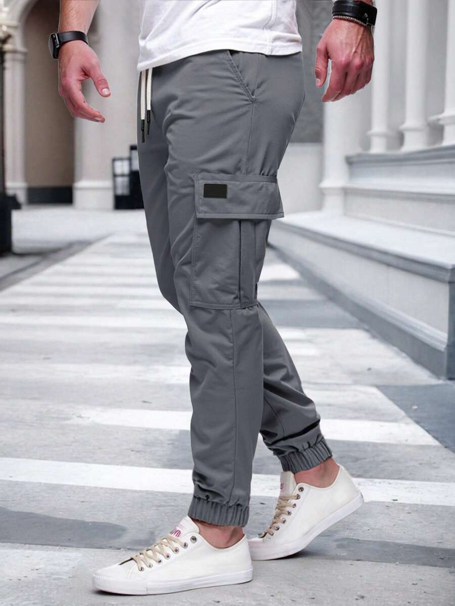 Laluna® | Løse Cargo Joggingbukser med Lommer