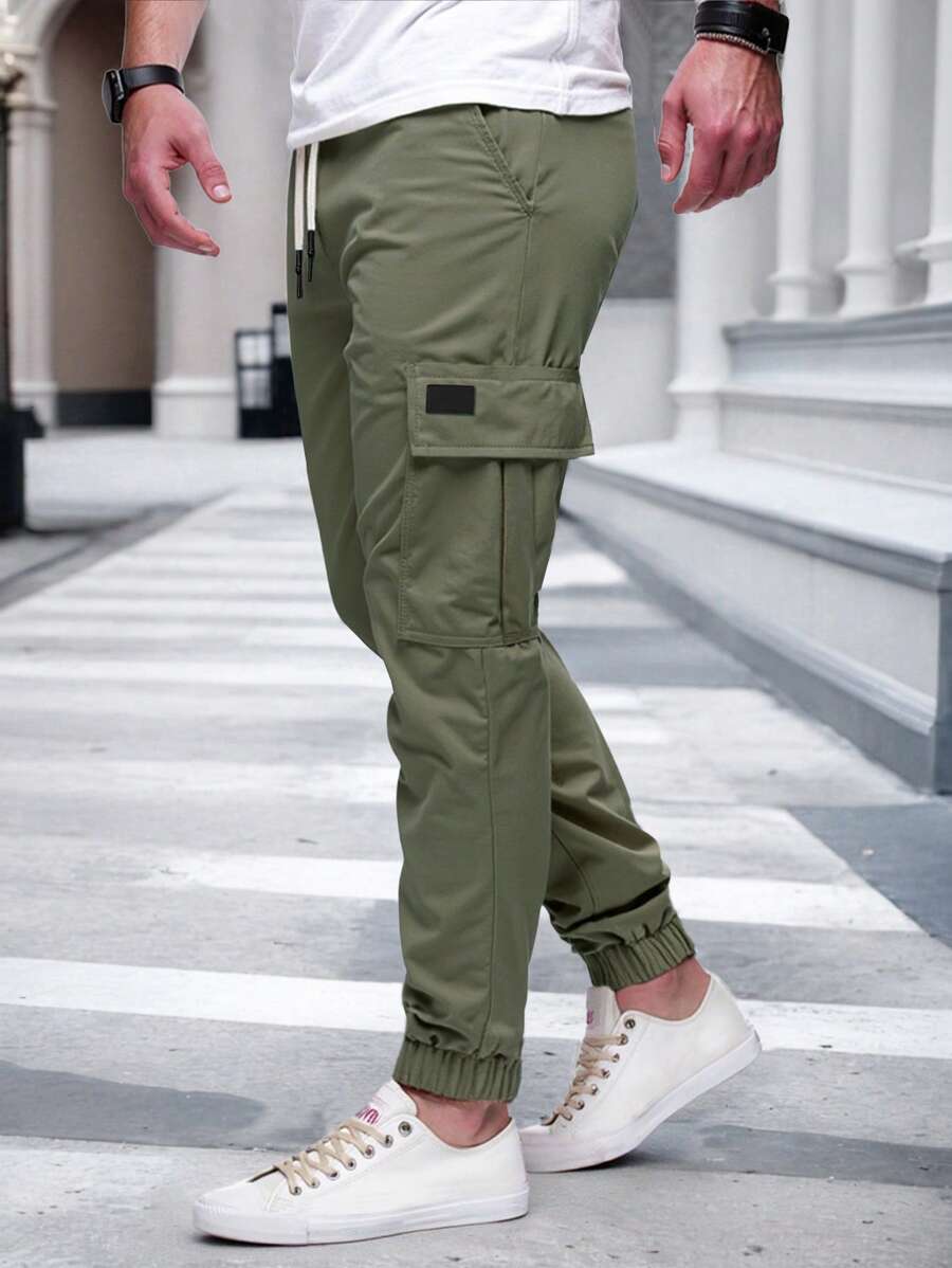 Laluna® | Løse Cargo Joggingbukser med Lommer