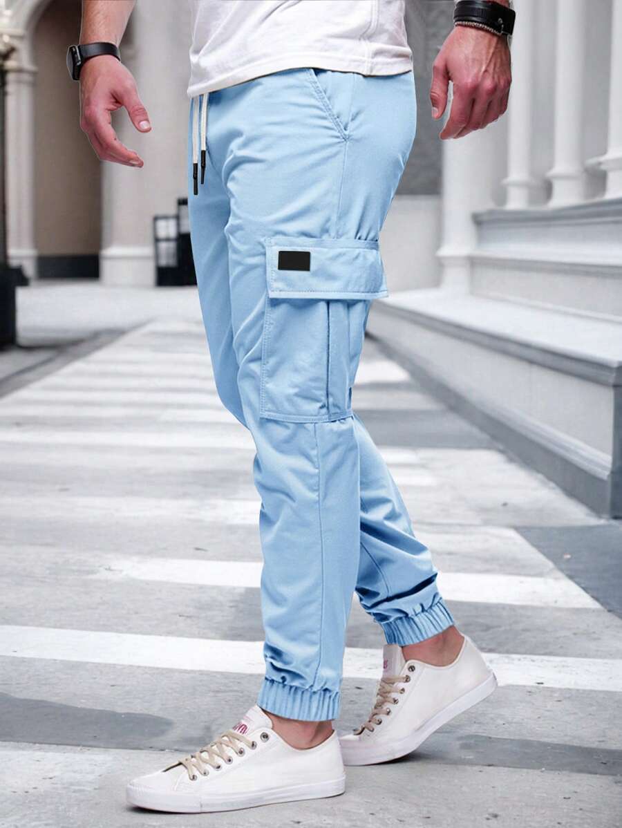 Laluna® | Løse Cargo Joggingbukser med Lommer