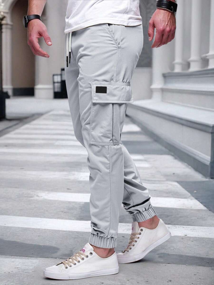 Laluna® | Løse Cargo Joggingbukser med Lommer